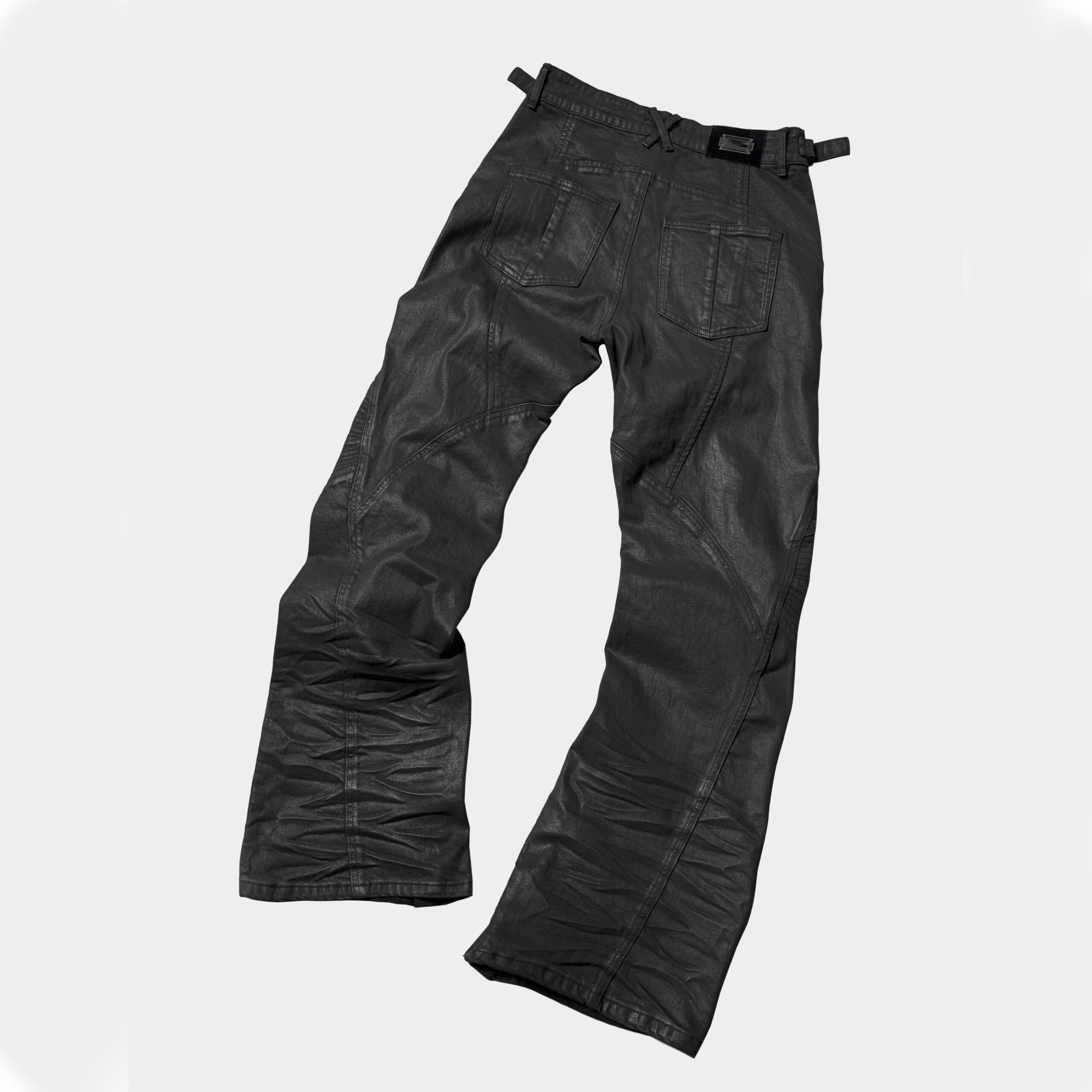 Men’s Light Wash Denim Jeans – Summer Casual Straight Cut Knit Loose 3D Pattern